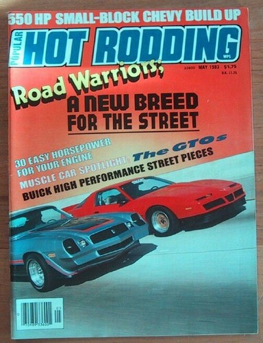 Popular hot rodding 1983 may - hot,