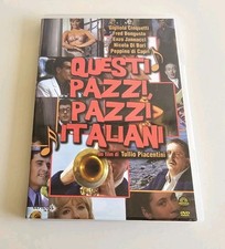 QUESTI PAZZI PAZZI ITALIANI DVD Enzo Jannacci Peppino Di Capri Fred Bongusto