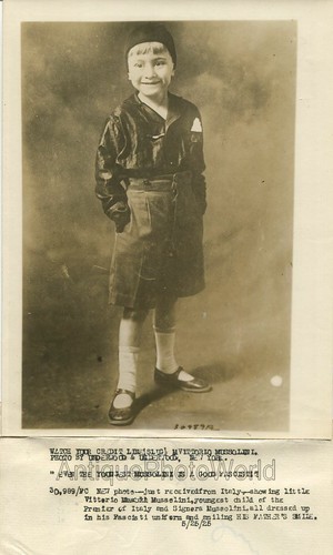 Vittorio son benito - son, of