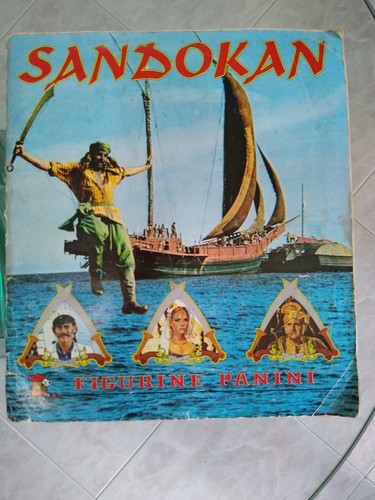 Album sandokan figurine panini - sandokan,