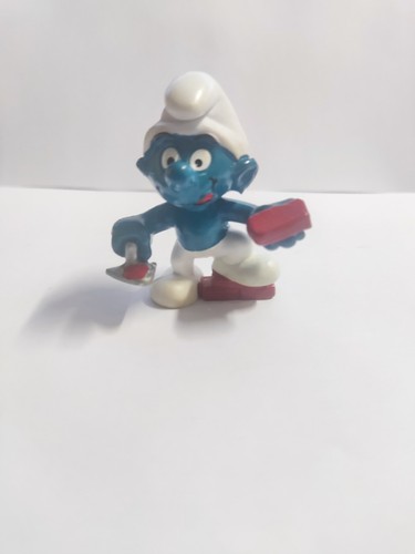 Puffo muratore cod 20148 peyo - puffo,