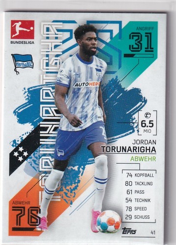 Match attax bundesliga - 21/22,