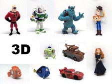 Personaggi 3D ESSELUNGA Disney Pixar 2013