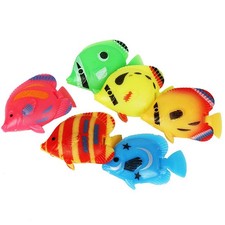  20 Pcs Aquarium Ornament Artificial Pesci Finti Per Acquario Decorazioni
