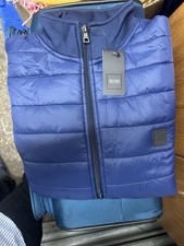 Giacca maglione uomo Hugo Boss manica lunga blu navy taglia: grande saldi saldi