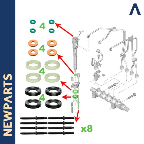 Kit iniettore hdi - kit,
