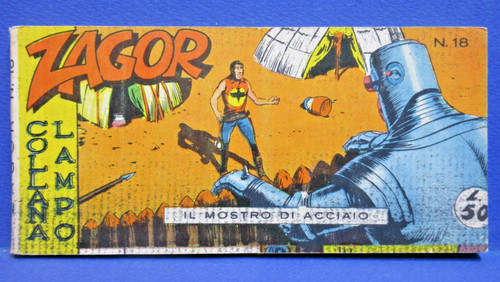 Zagor striscia collana lampo - zagor,