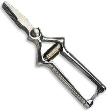 Masticatore Lama Curva Inox