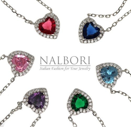 Collana ciondolo cuore argento - collana,