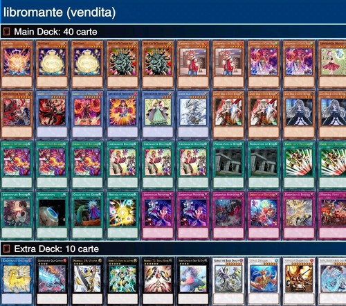Deck libromante torneo - deck, da