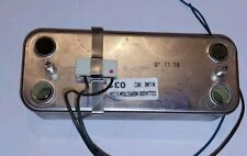 Scambiatore sanitario a piastre Riello Beretta Sylber Vailant Inox + resistenza