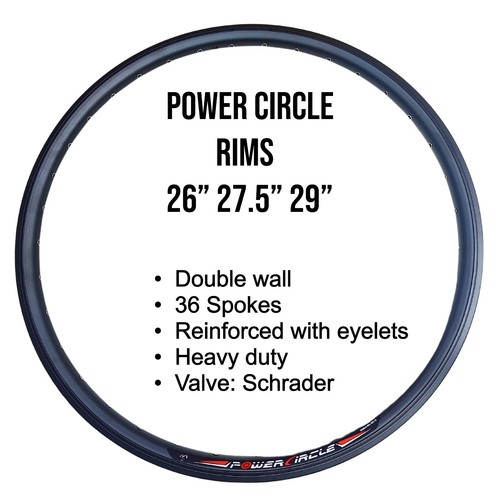 Cerchio power mtb - mtb, doppia