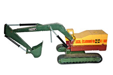 Escavatore cingolato modello in metallo NZG 139 Bucyrus Erie H 40 BE 1:50 escavatore