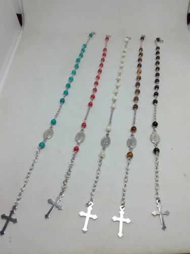 Btacciale argento rosario - argento,