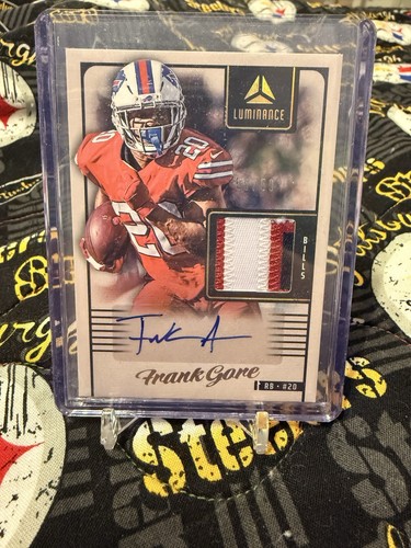 Frank gore patch auto 50 - frank,