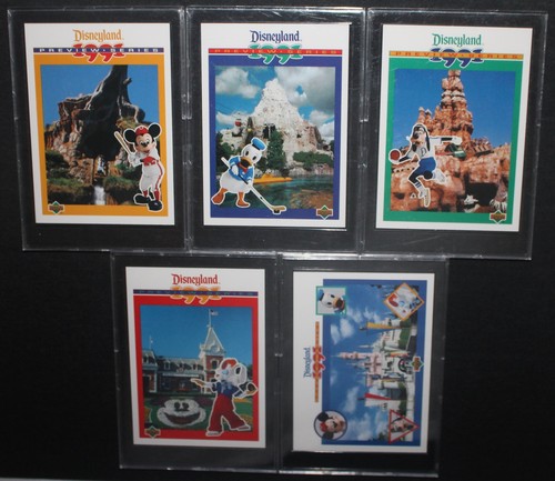 Disneyland set 5 carte - disneyland,