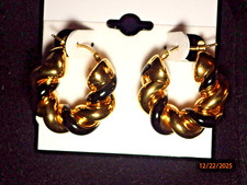 Orecchini a cerchio Soave Oro