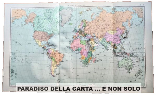 Planisfero politico tavola 5 - planisfero,