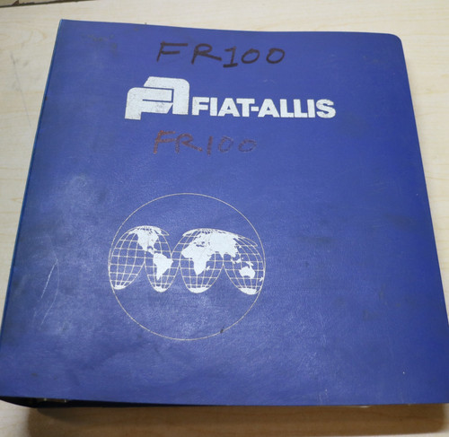 Allis fiat fr100 - pala, gommata