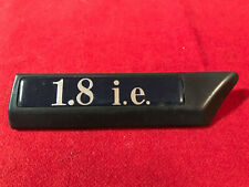 LANCIA DEDRA 1.8 IE LOGO DX SIGLA EMBLEMA FREGIO STEMMA SCRITTA TARGHETTA BADGE