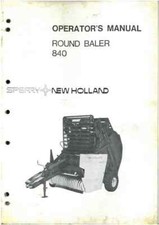 New Holland Round Baler 840