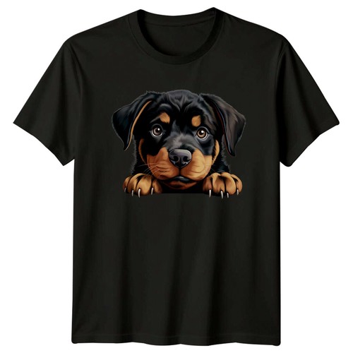Maglietta simpatica rottweiler - maglietta,