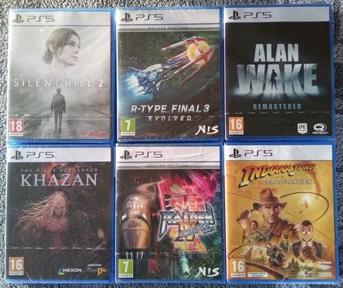 Lot ps5 collection jeux - collection,