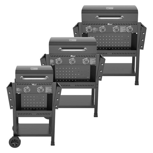 Barbecue gas carrellato - a,