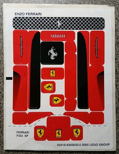 Lego racers 8652 enzo ferrari - 8652,