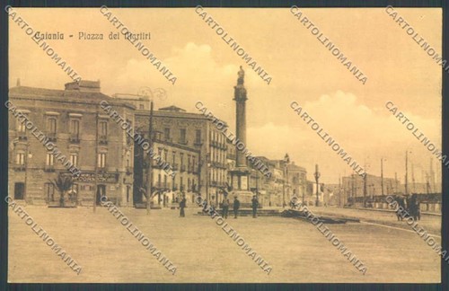 Catania città piazza martiri - catania,
