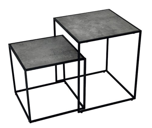Set tavolini con struttura - 2,