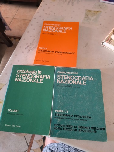 Meschini stenografia - meschini,