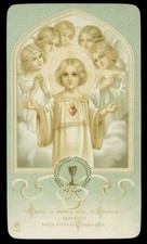 antico santino cromo-holy card