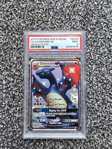 Hidden fates charizard - hidden,