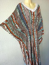 Maxi abito vestito da spiaggia