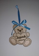 Orsetto in legno da appendere