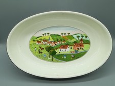 Casseruola Villeroy & Boch design Naif Laplau 38x24,5 cm porcellana naiv
