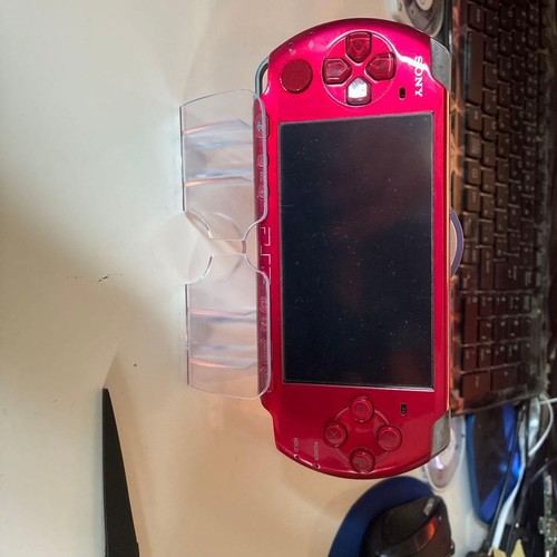 Sony psp3000 console - sony, rossa