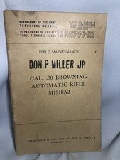 Manuale Tecnico Esercito .30