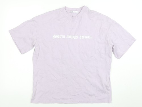 Shirt donna zara viola - t-shirt,