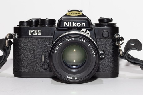Nikon fe2 fotocamera reflex - fotocamera,