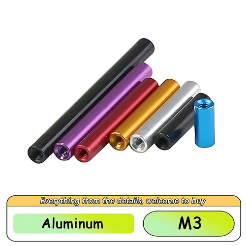 Alluminio tondo borchie - m3,