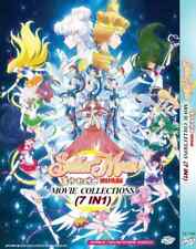 Anime DVD Sailormoon Movie Collections ( 7 IN 1 ) Complete ENGLISH DUB Box Set