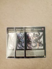 Yu-Gi-Oh! 3x Numero 97: Draglubion. BLHR-EN03. Rara segreta. 1° Ed. Quasi come nuovo. 