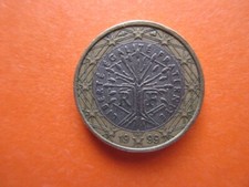 1 Euro RF del 1999 - Moneta come da foto in dettaglio - Euro Francese del 1999