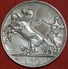 Italia 10 Lire 1929 Vittorio
