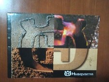 Brochure,depliant,catalogo,poster HUSQVARNA produzione cross enduro motard '02