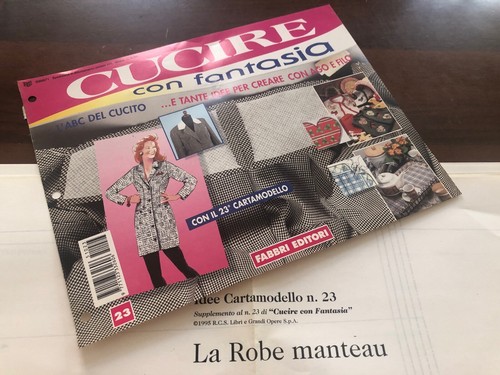 Cartamodello vintage robe - cartamodello,