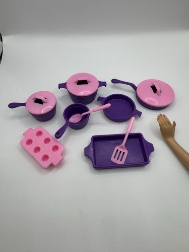 1984 mattel 9119 pentole - mattel, rosa