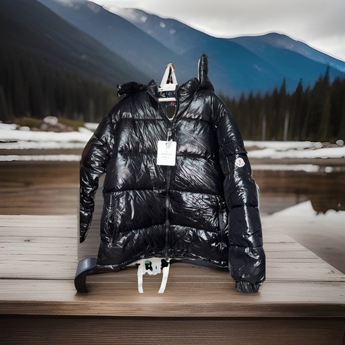 Moncler maya piumino - piumino, nero